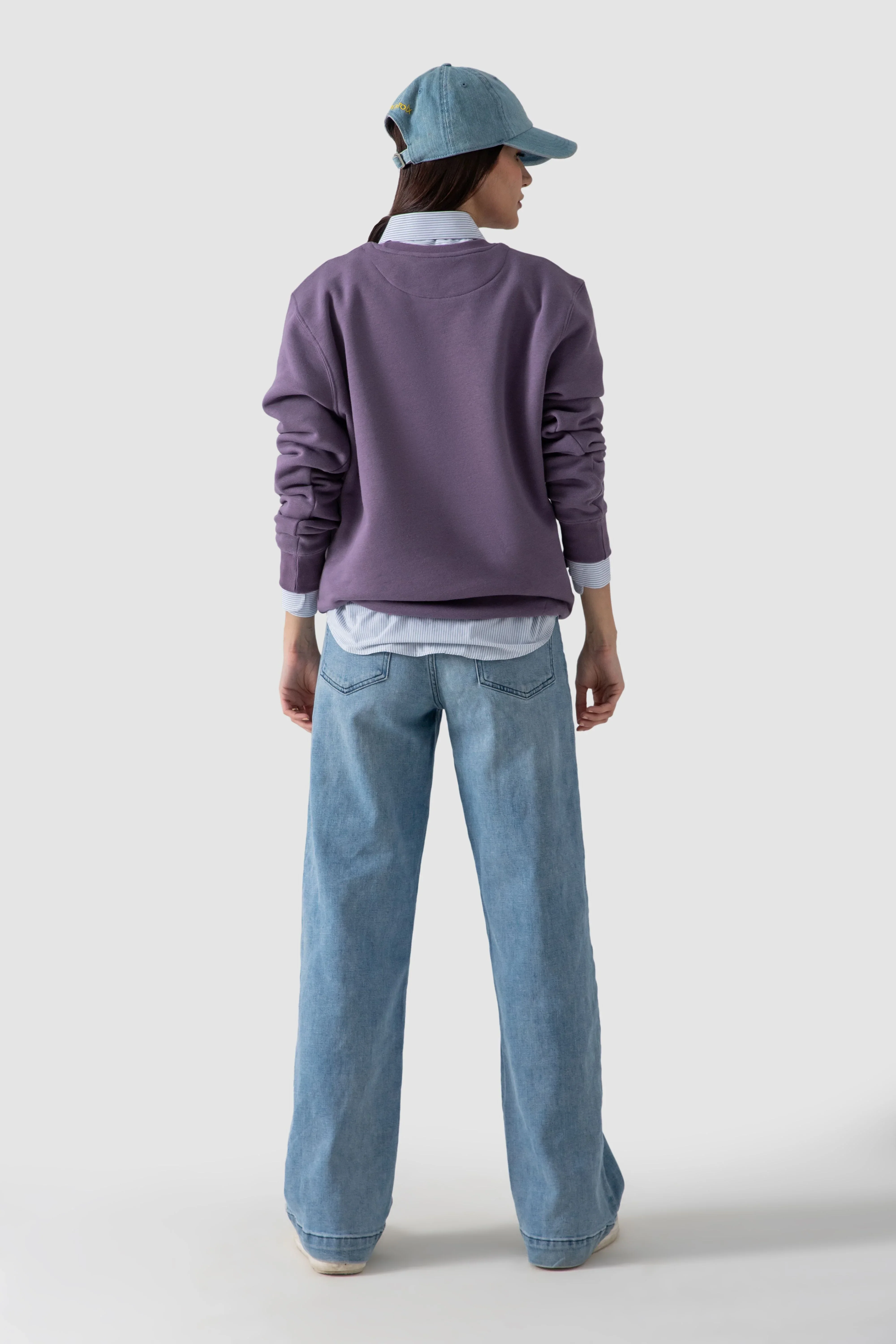 WOMEN ASH LAVENDER SWEATSHIRT - Image 5