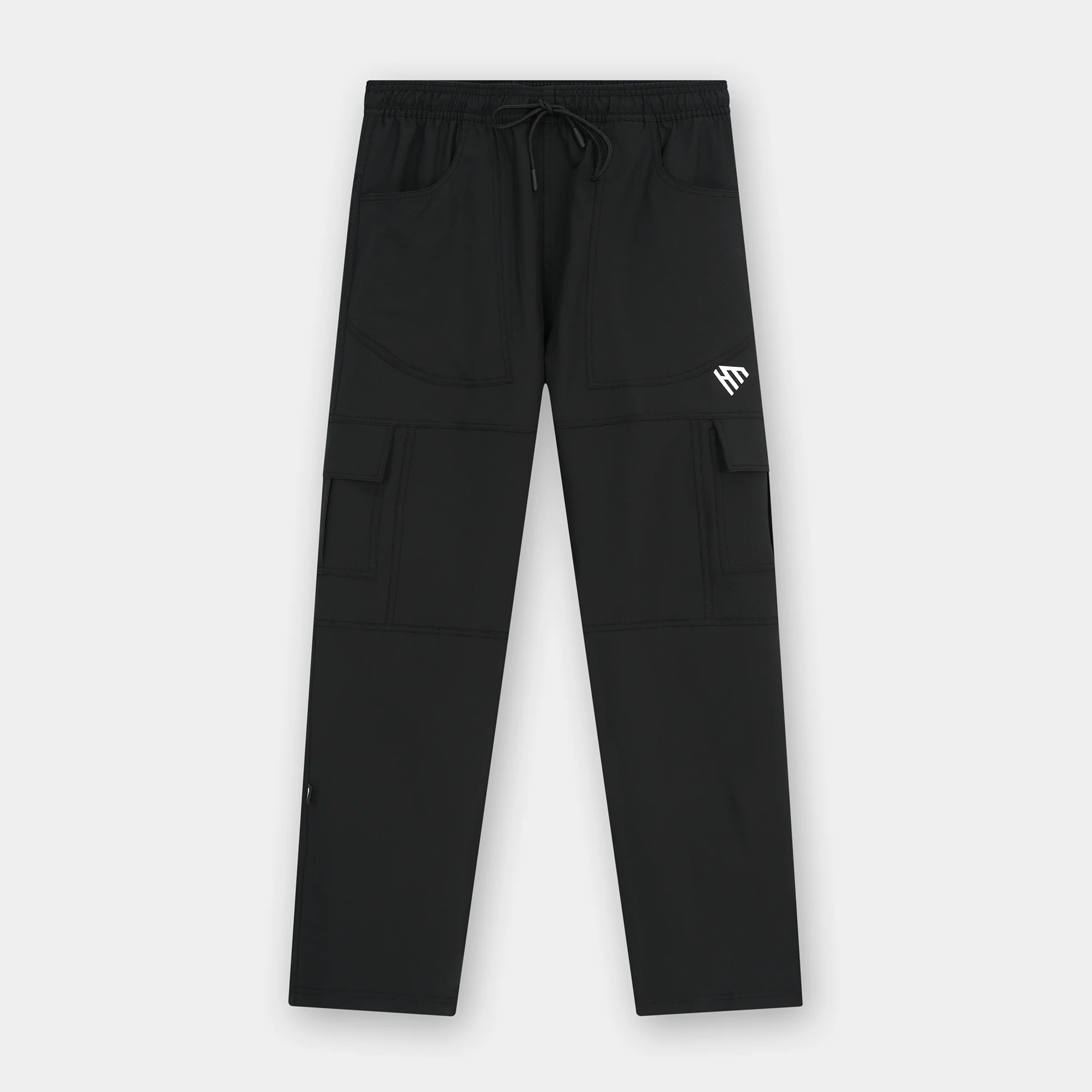 BLACK CARGO TROUSER - Image 2
