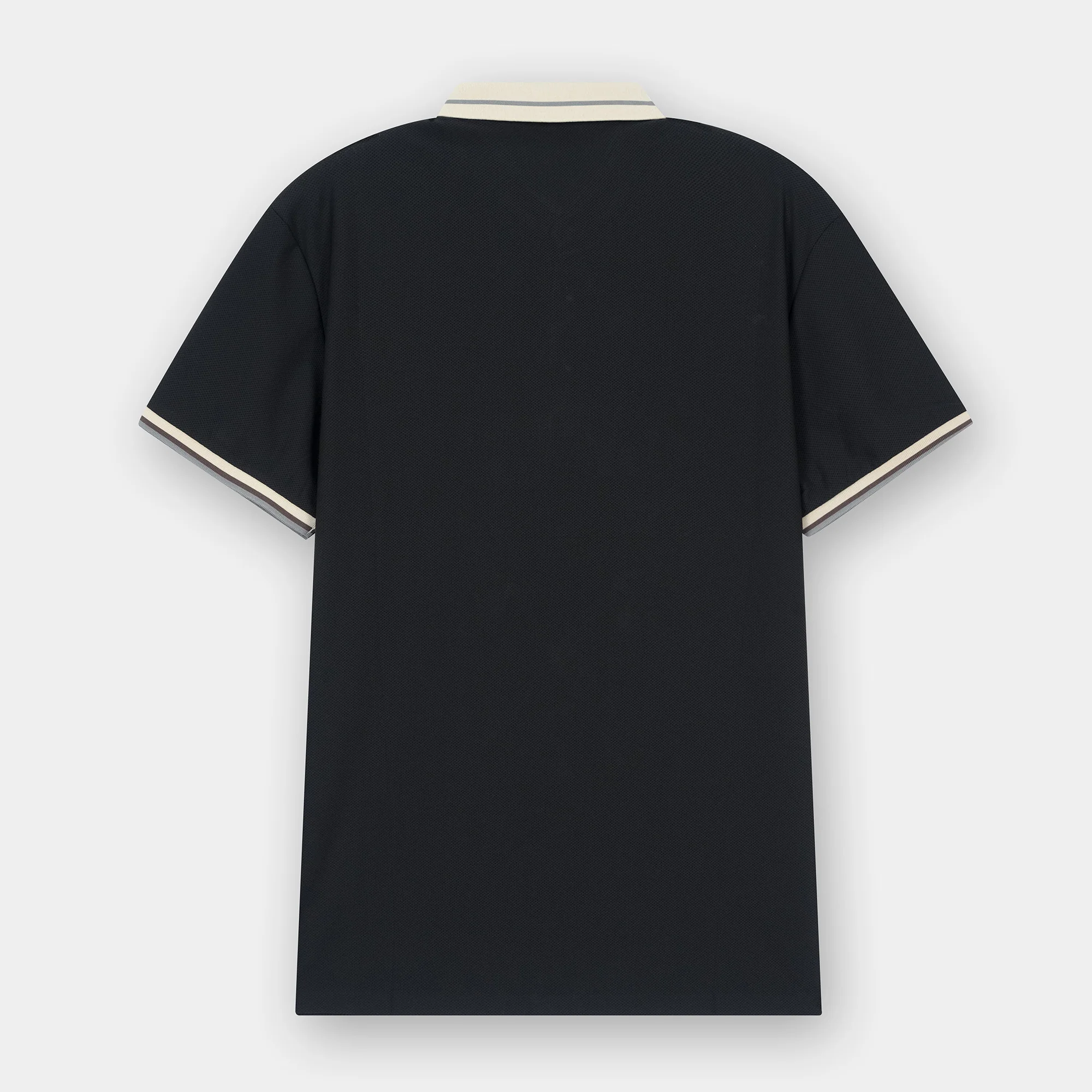 BLACK MONARCH COLLAR POLO - Image 5