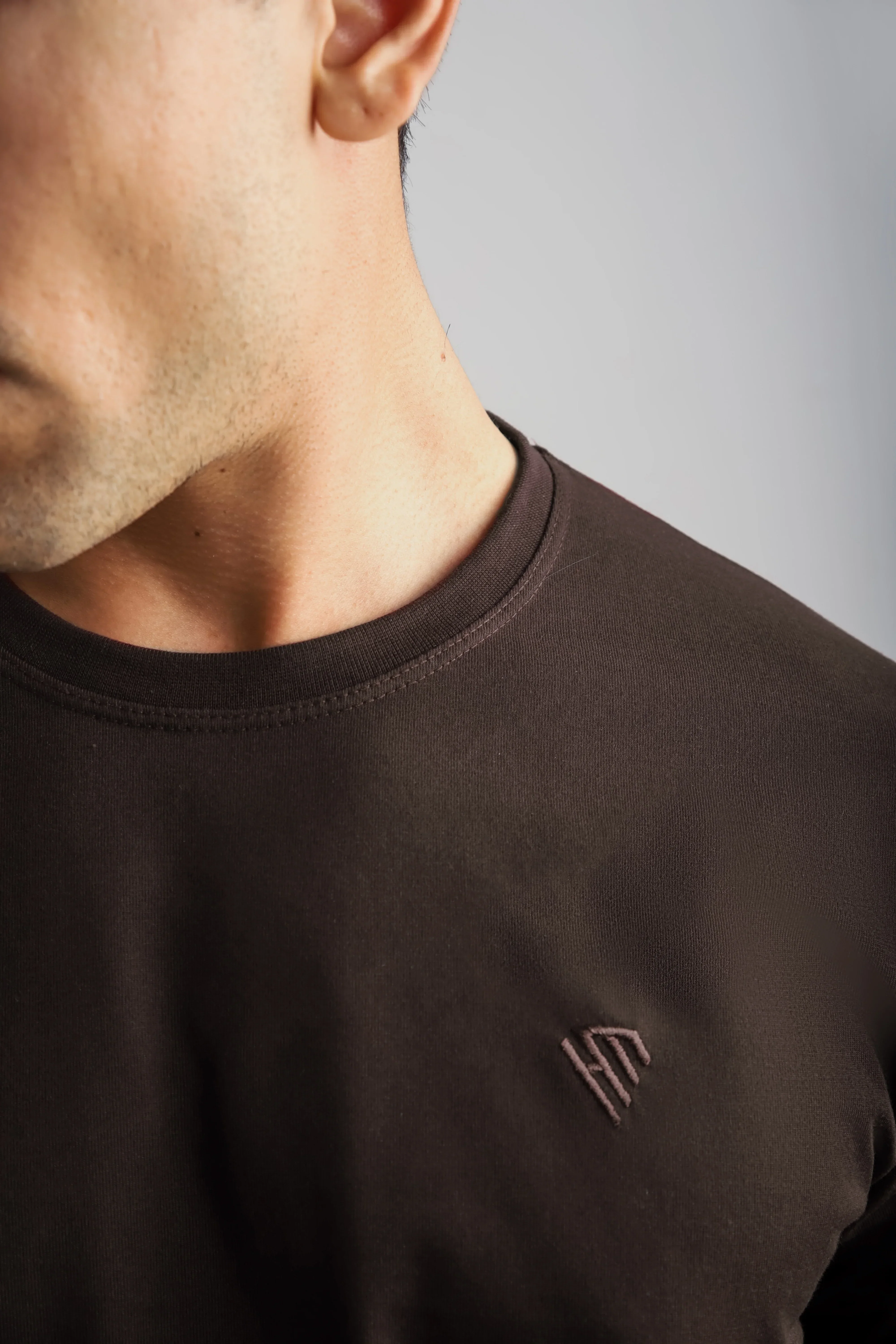 CHOCOLATE BROWN TEE - Image 6