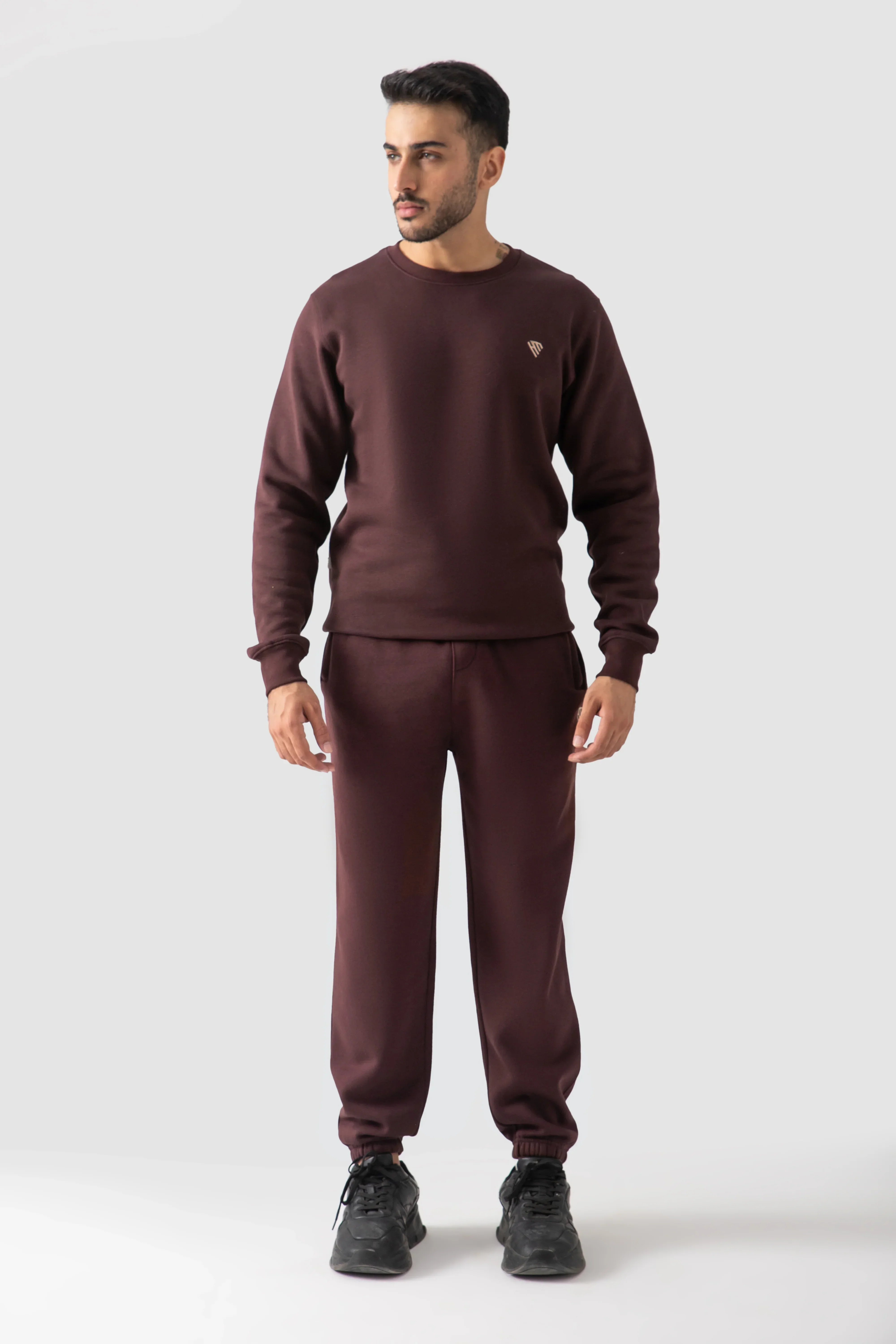 CHOCOLATE BROWN SWEATSHIRT - Image 4