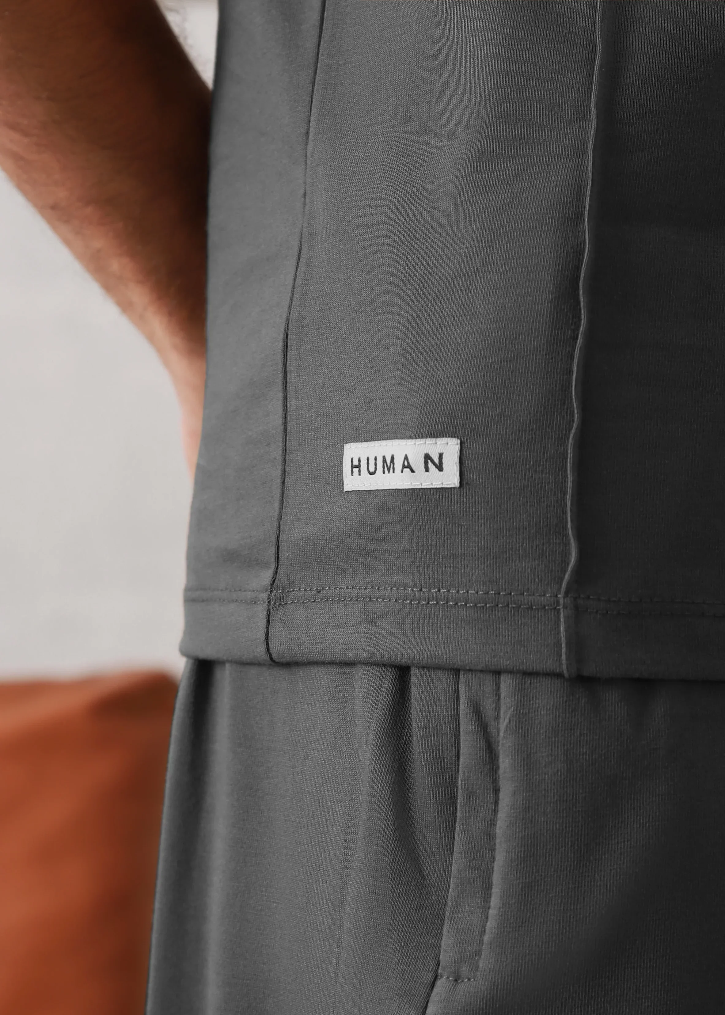 DARK GREY PINTUCK TRACKSUIT - Image 4