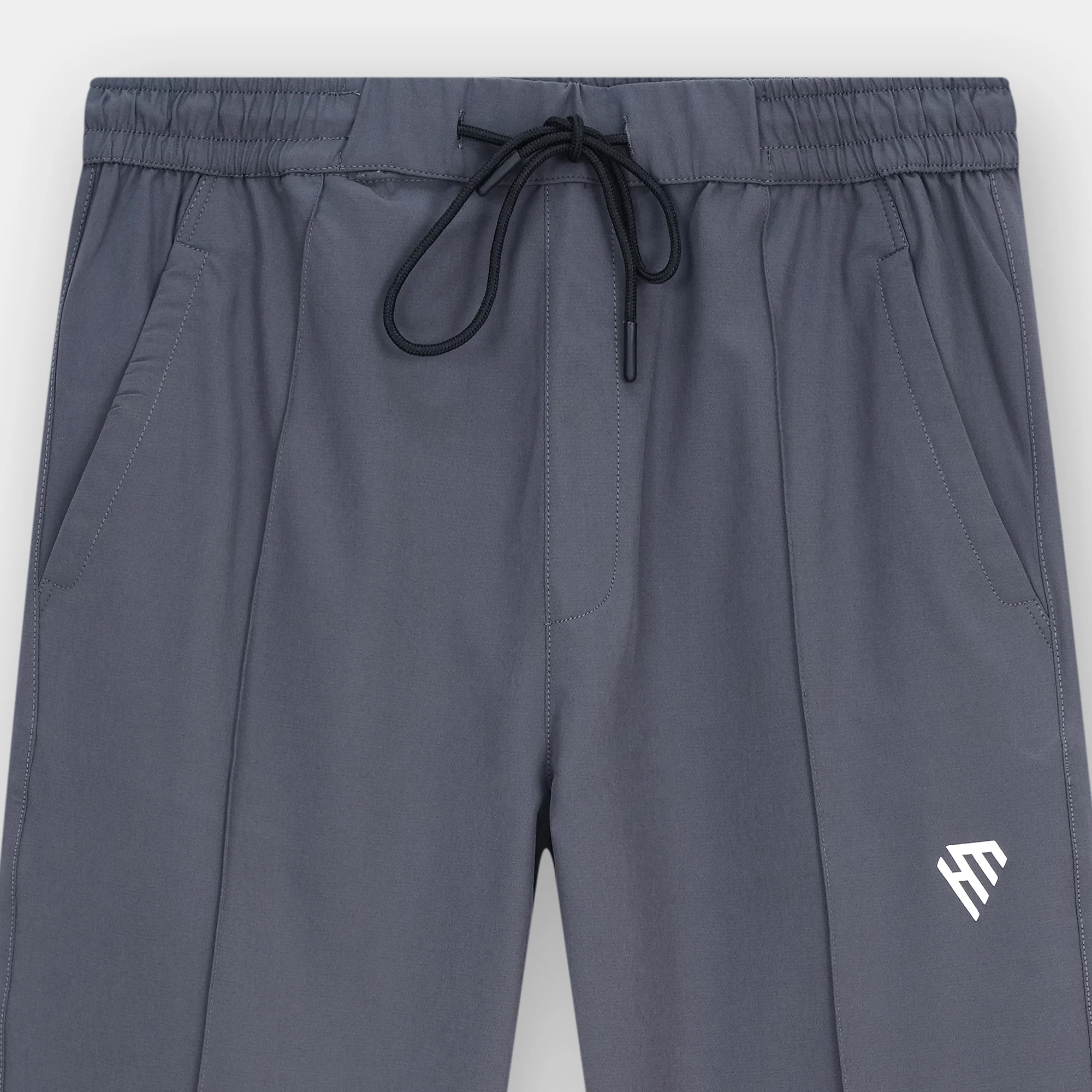 GREY PINTUCK TROUSER - Image 3