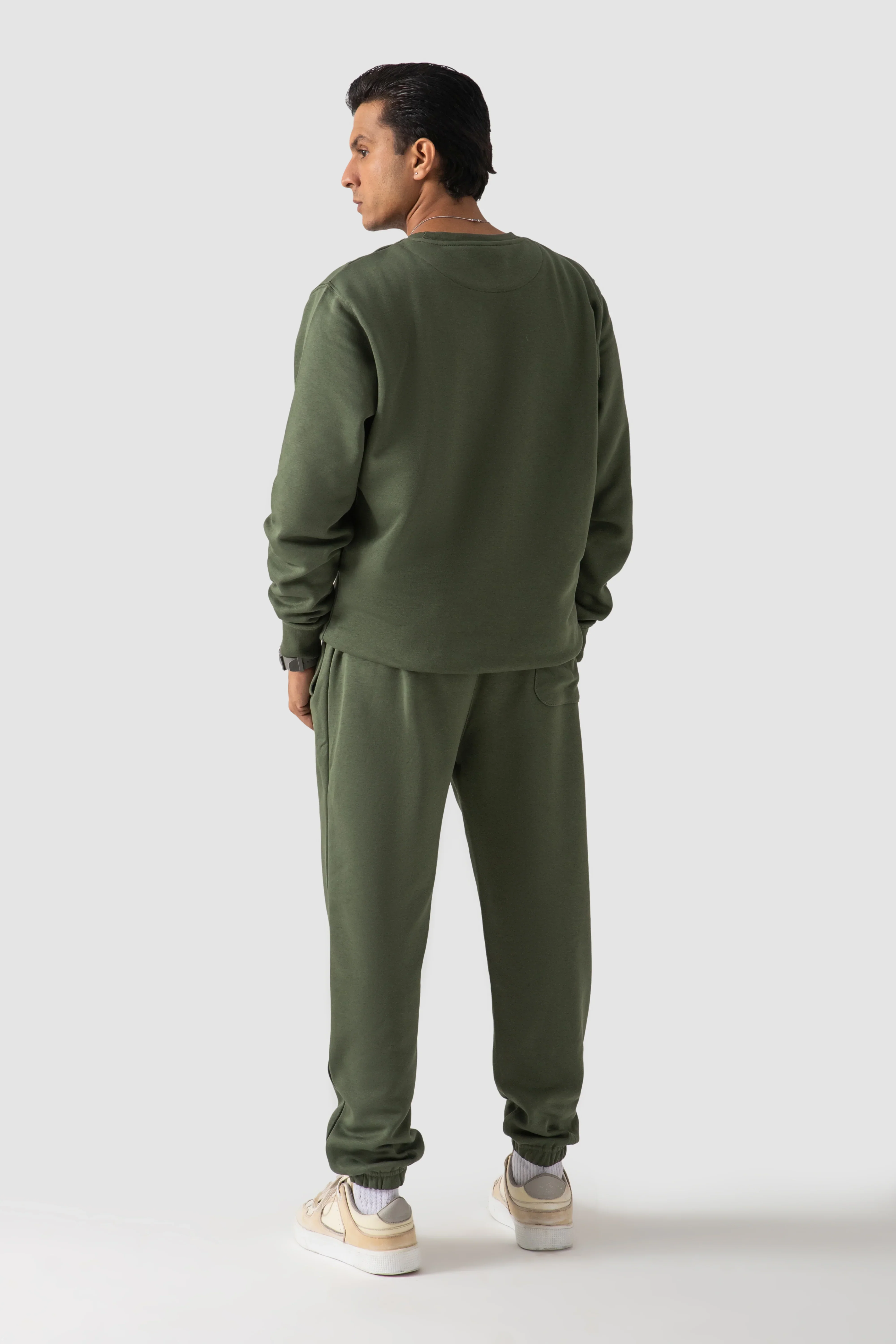 OLIVE GREEN SWEATSHIRT - Image 5