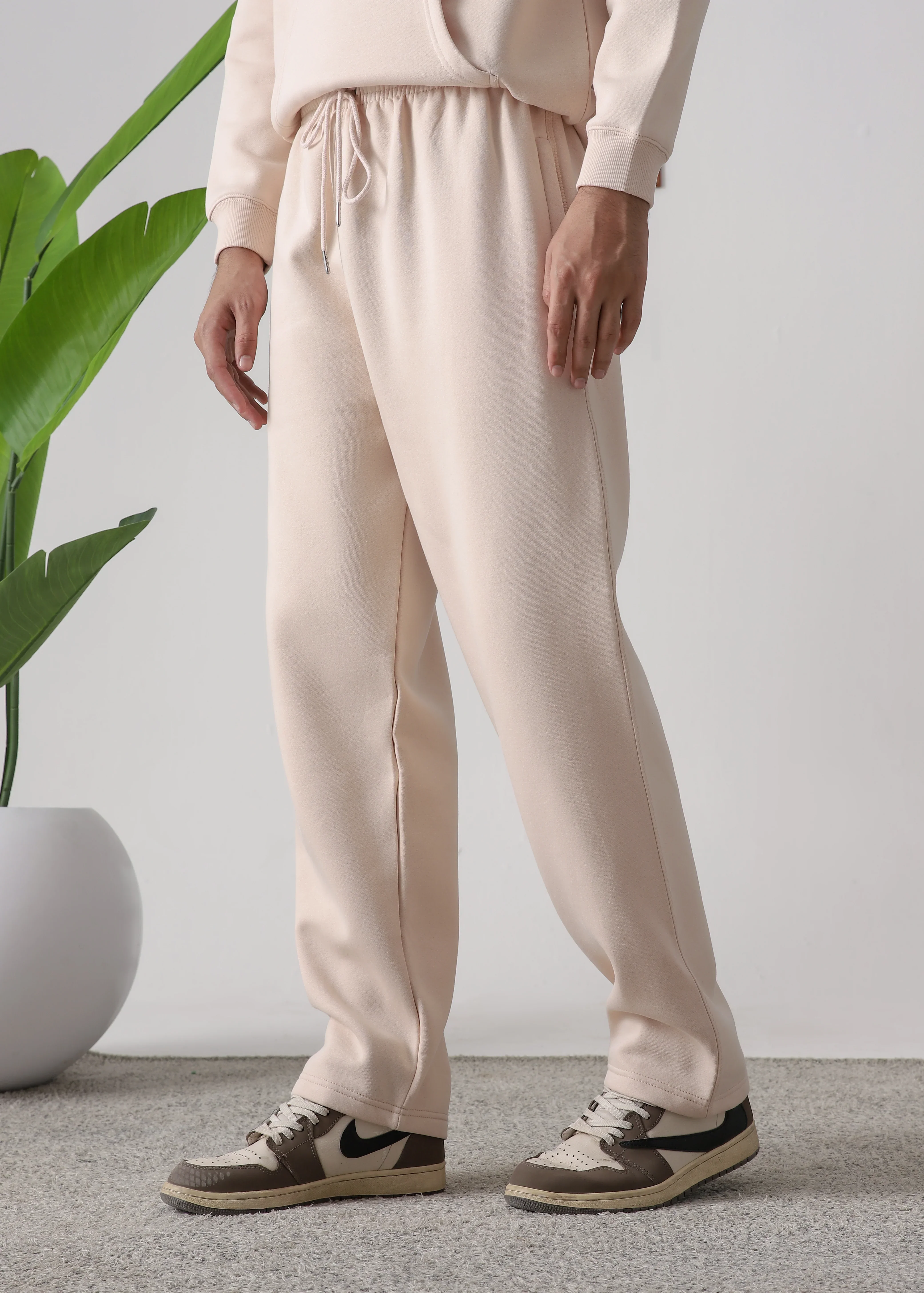 PURE COMFORT COTTON FLEECE OFF WHITE CORD-SET - Image 5
