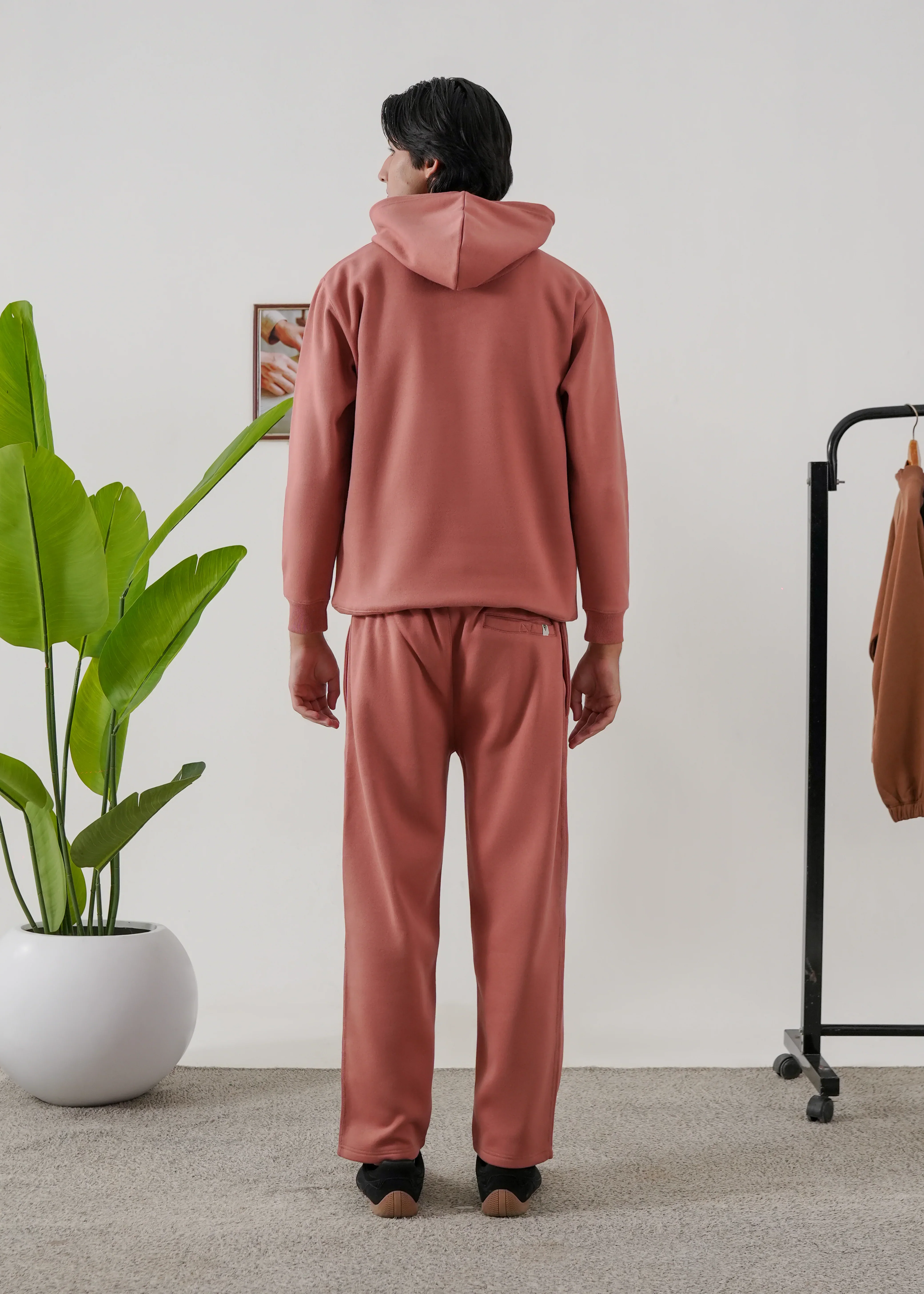 PURE COMFORT COTTON FLEECE PEACH CORD-SET - Image 3