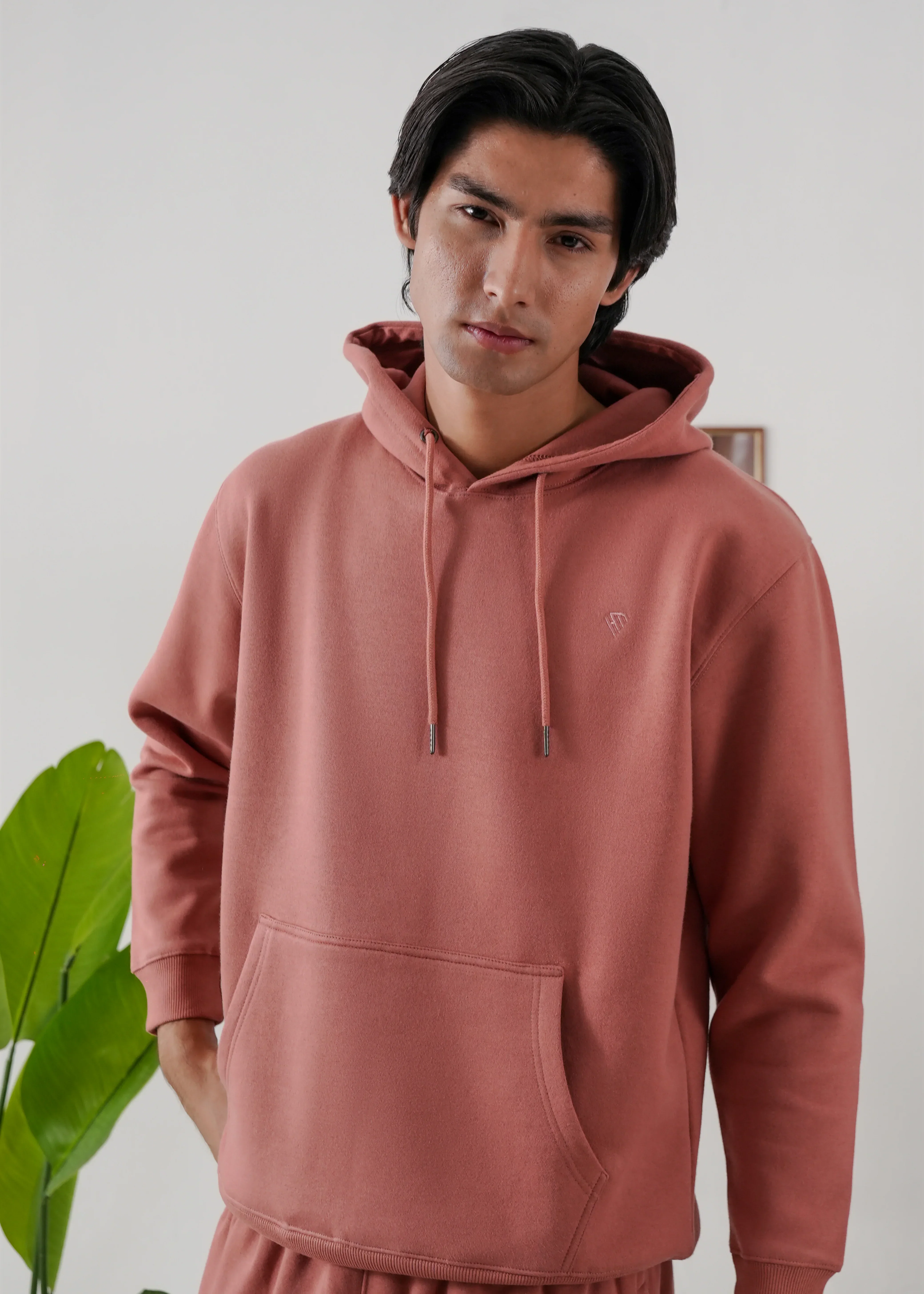 PURE COMFORT COTTON FLEECE PEACH CORD-SET - Image 4