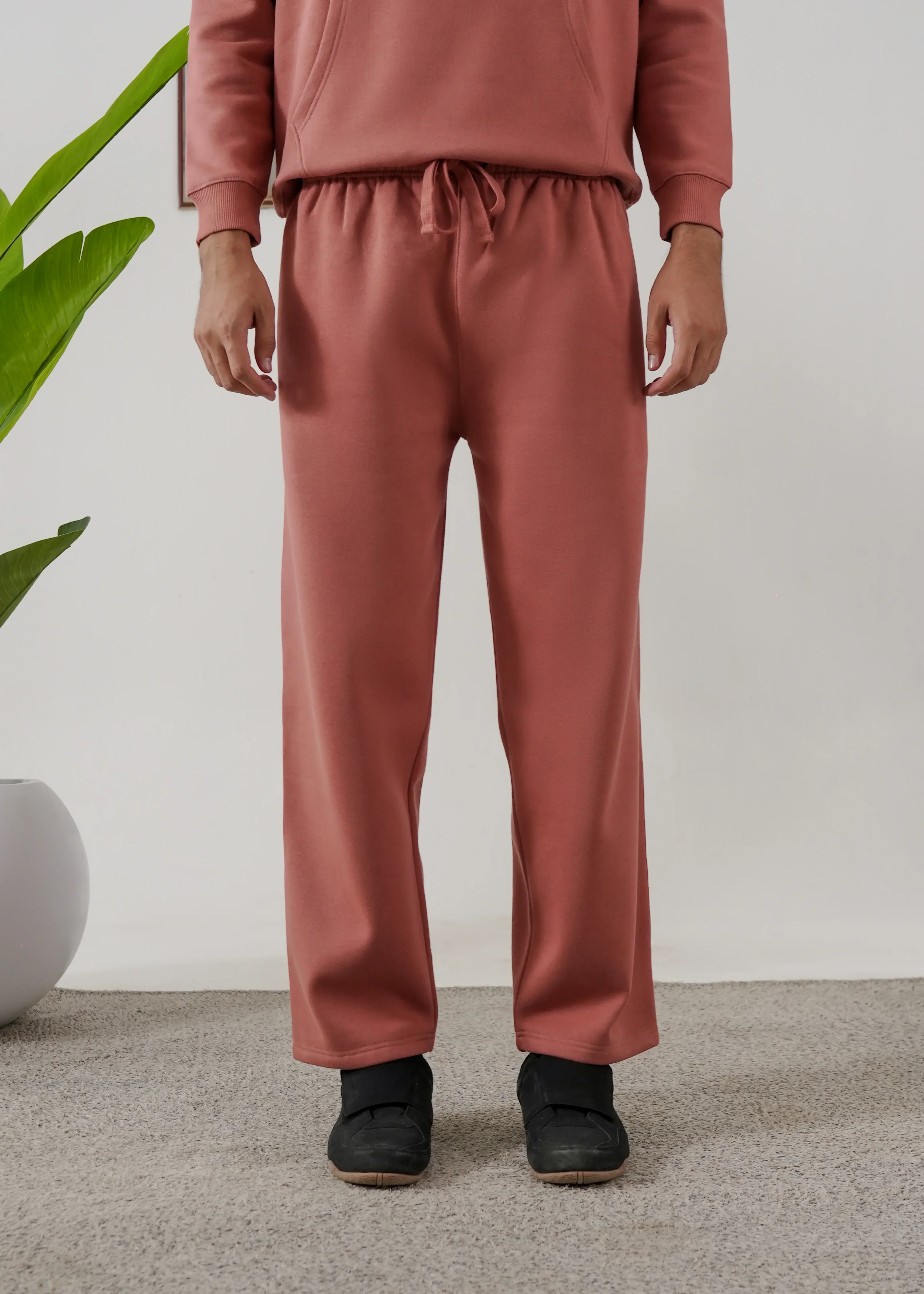 PURE COMFORT COTTON FLEECE PEACH TRACKSUIT - Image 4