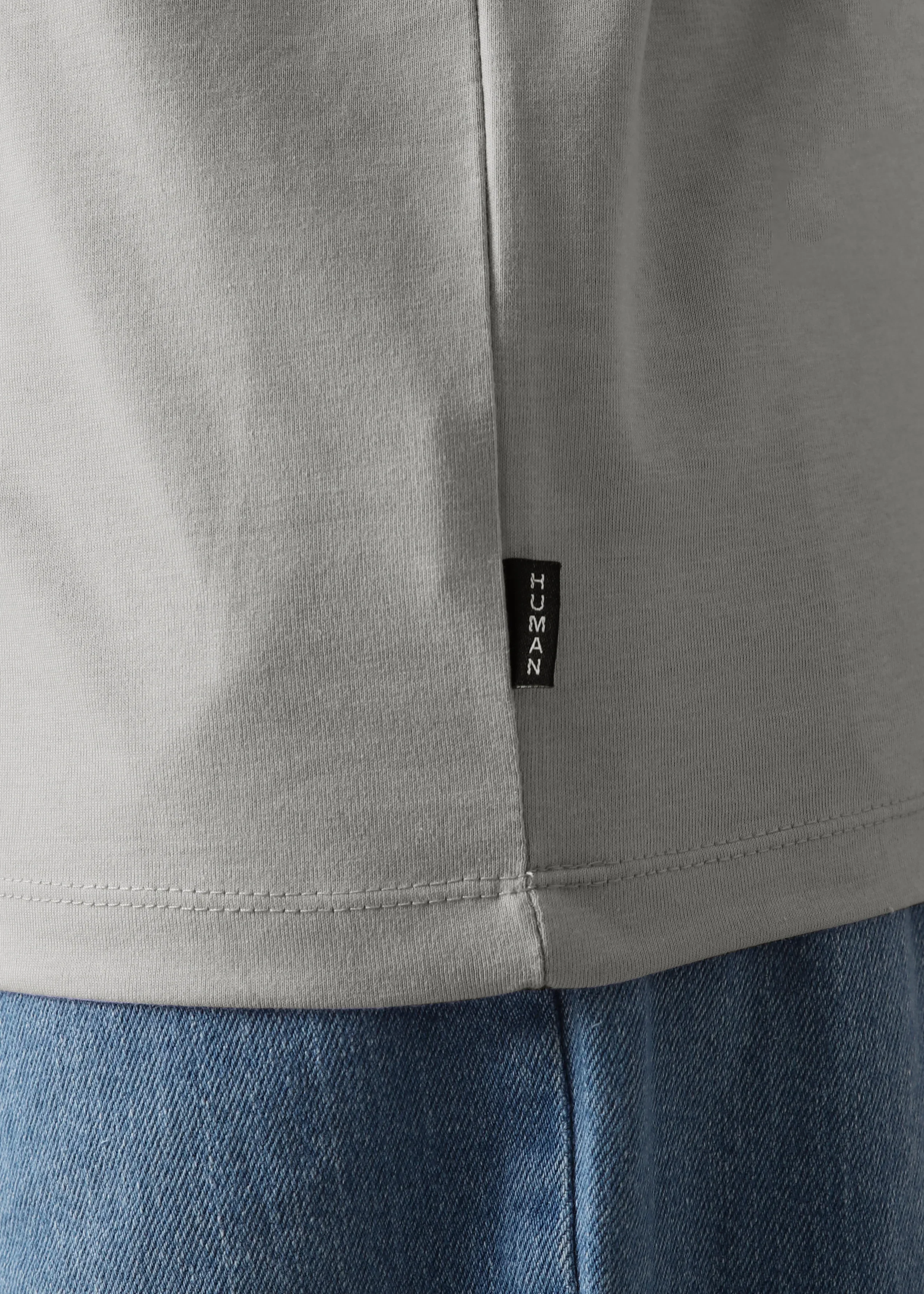 WOMEN ASH GREY TEE - Image 4