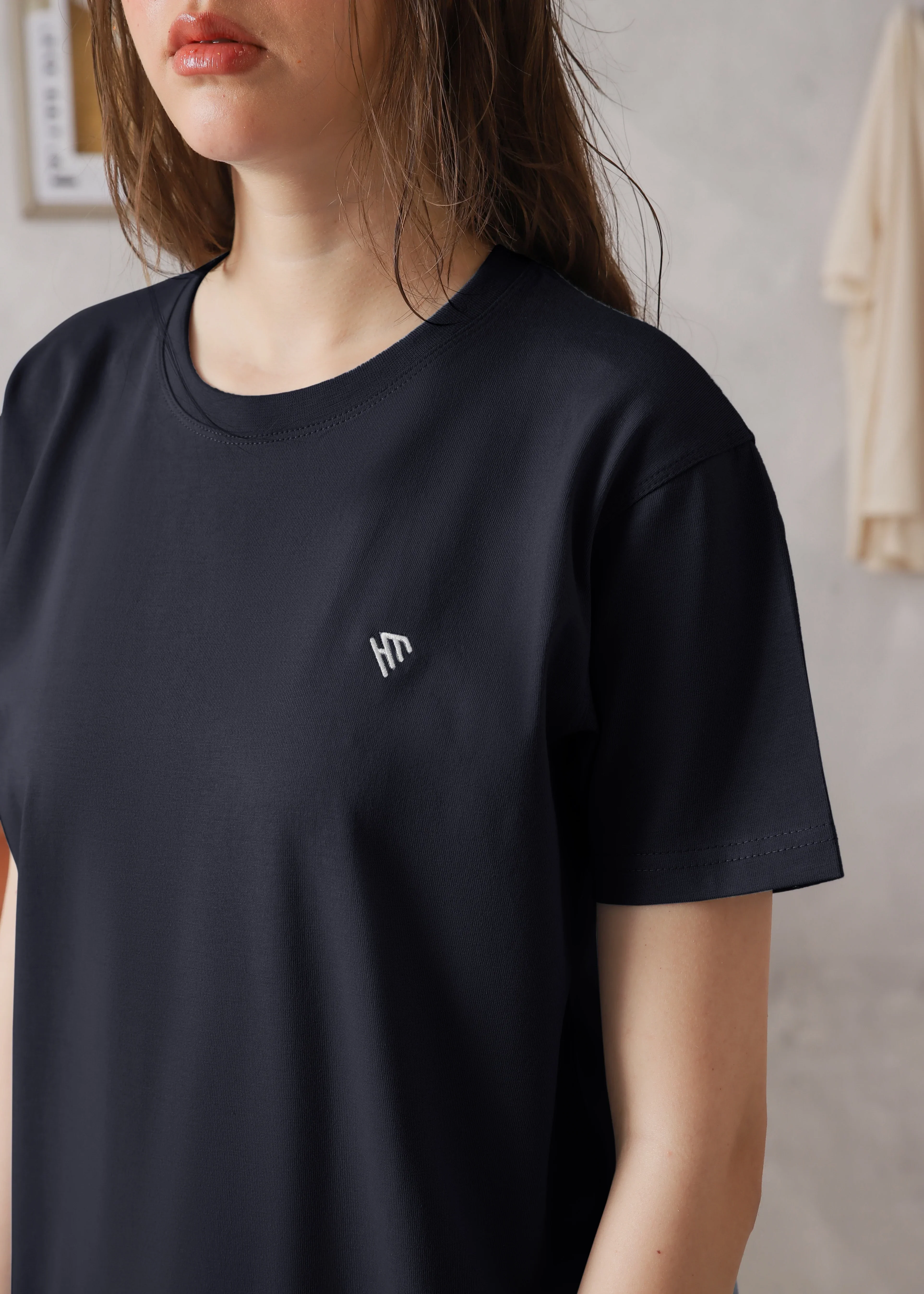 WOMEN ELITE COMFORT-100% COTTON NAVY BLUE TRACKSUIT - Image 2